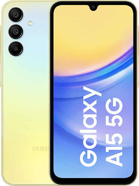 Samsung Galaxy A15 5G Yellow